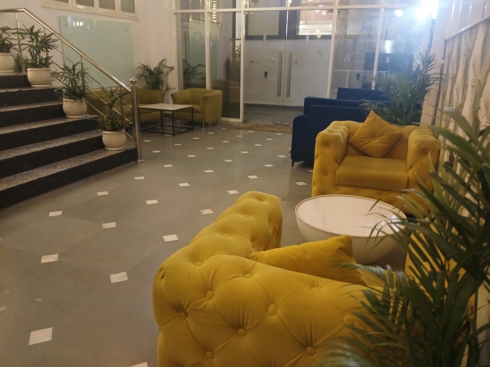 Lobby seating